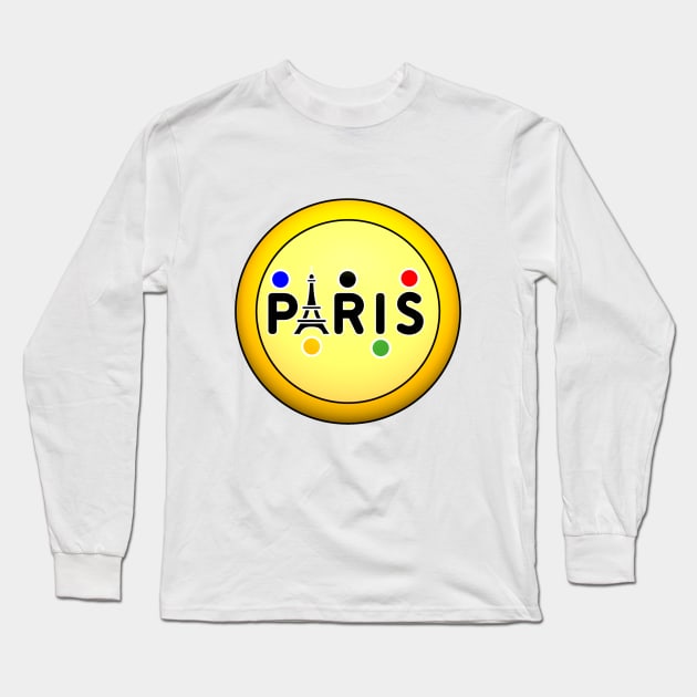 Paris medal Long Sleeve T-Shirt by Nicostore